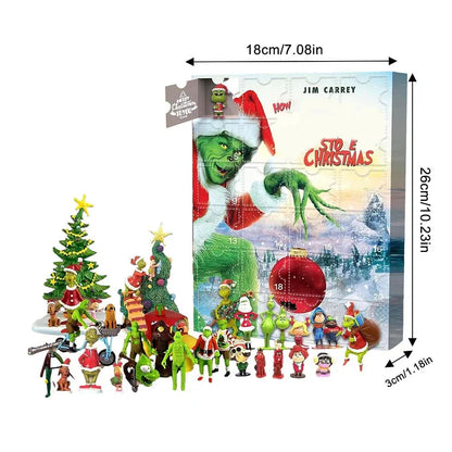 Monster adventskalender – Groene kerst adventskalender met verrassingen