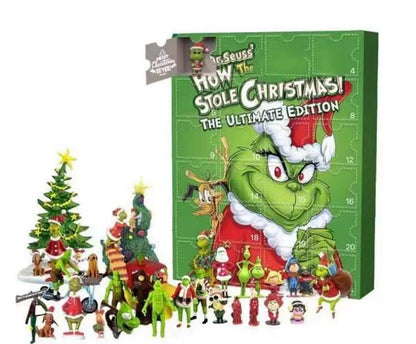Monster adventskalender – Groene kerst adventskalender met verrassingen
