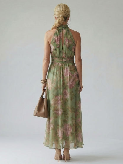 Mouwloze maxi-jurk voor dames