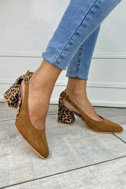 Image of Natalie | Dames Blokhak Enkelband Hakschoenen