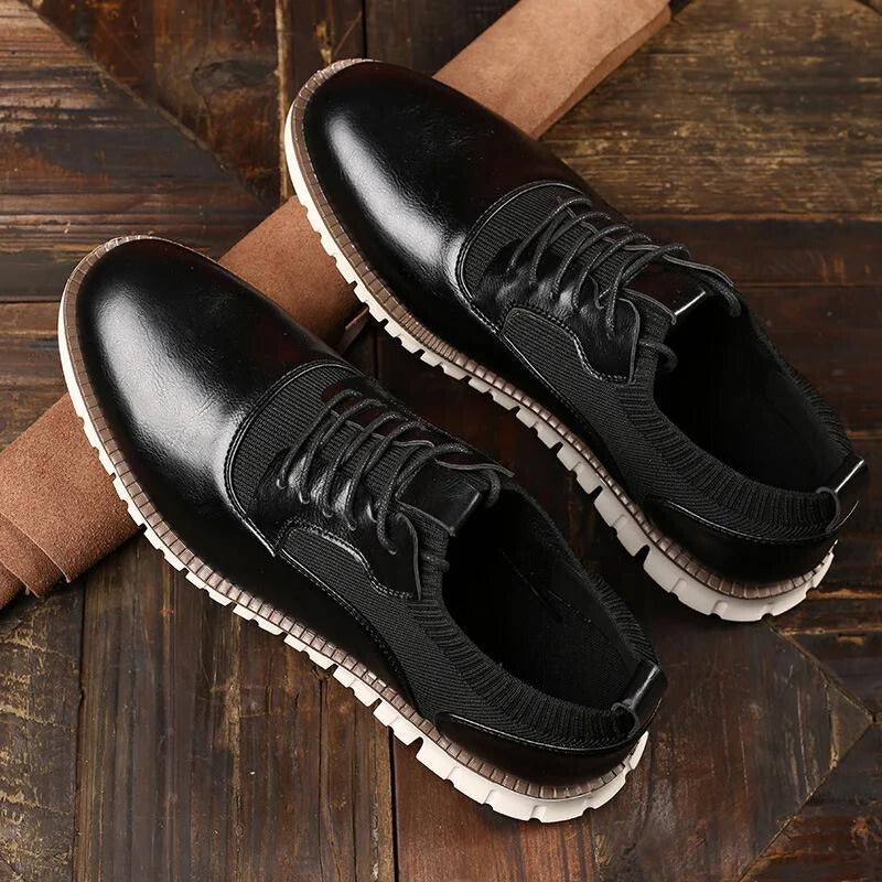 Image of Nicholas | Heren Veterschoenen Hybride Geklede Schoenen
