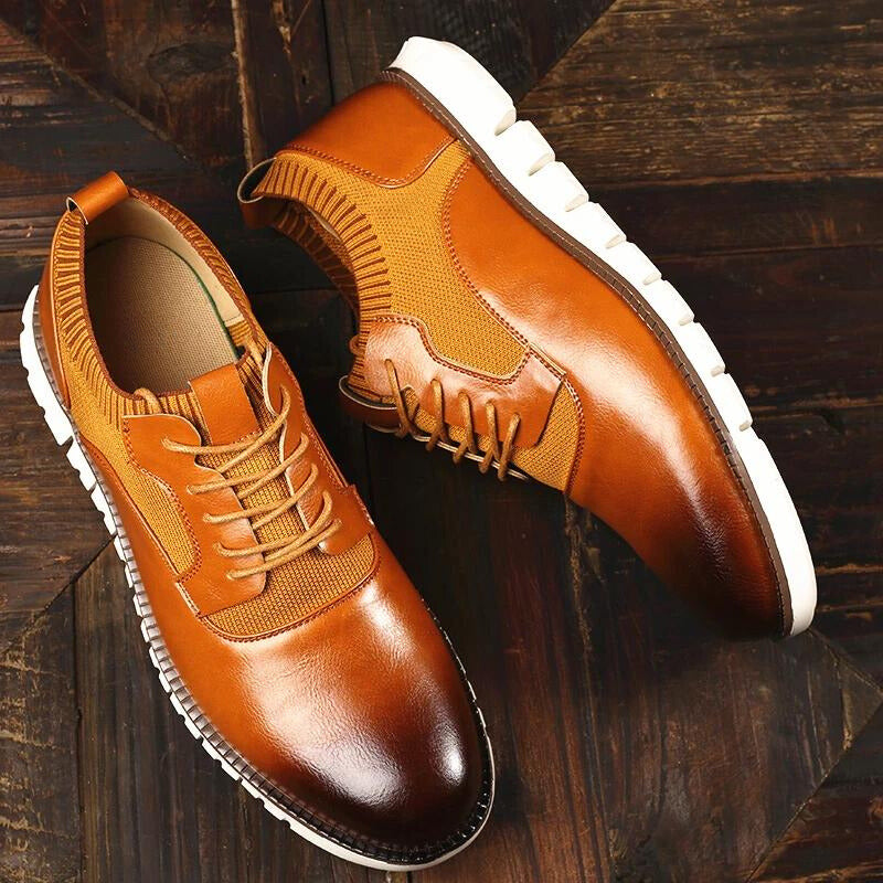 Image of Nicholas | Heren Veterschoenen Hybride Geklede Schoenen