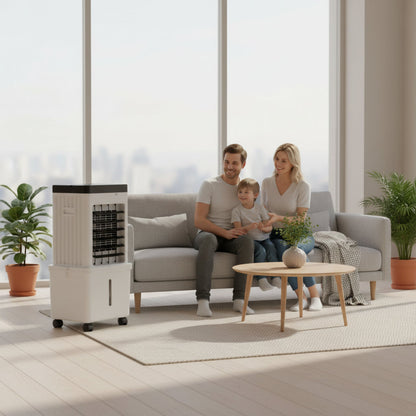 NOVACOOL – 3-in-1 Luchtkoeler – Ventilator & Bevochtiging in Eén