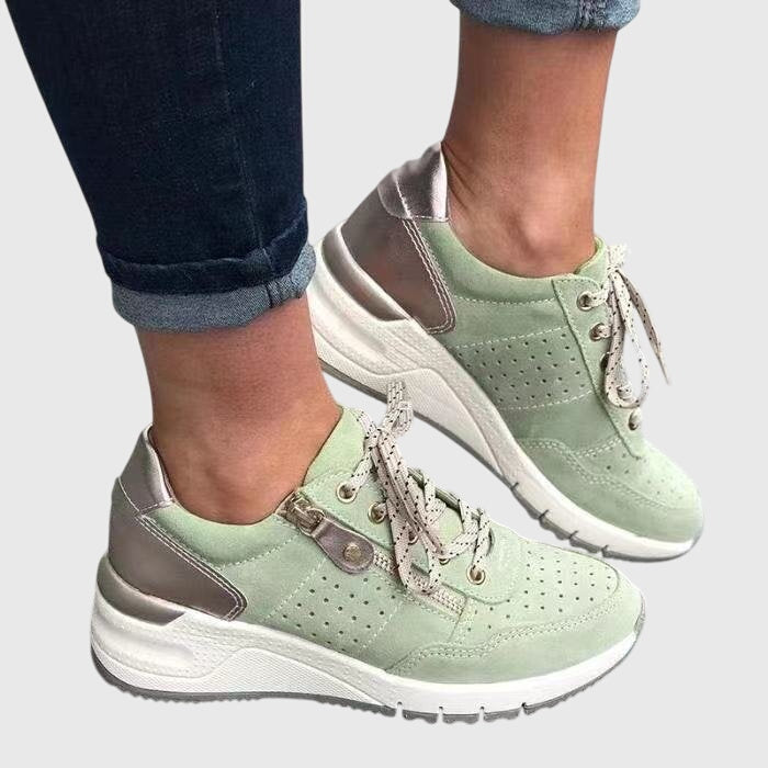 Orthopedische damessneakers met zachte voering en antislipzool