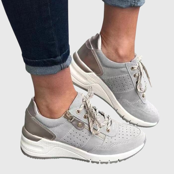 Orthopedische damessneakers met zachte voering en antislipzool