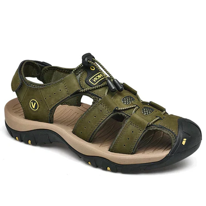 Orthopedische sandalen voor heren met voetboogondersteuning voor pijnverlichting en langdurig comfort