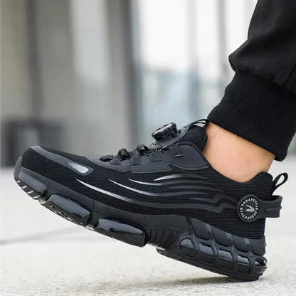 Orthopedische veiligheidswerkschoenen met stalen neus & traagschuim