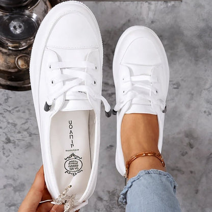 Orthopedische vetersneakers voor dames met voetboogondersteuning en demping