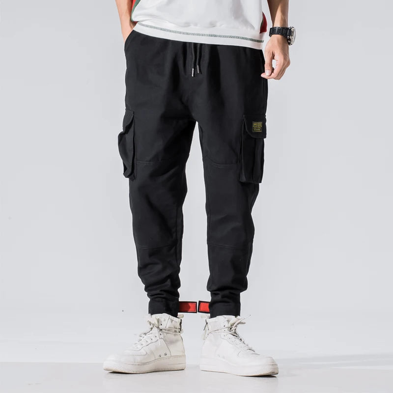 Image of Oscar | Heren Cargo Joggingbroek met Trekkoord in de Taille
