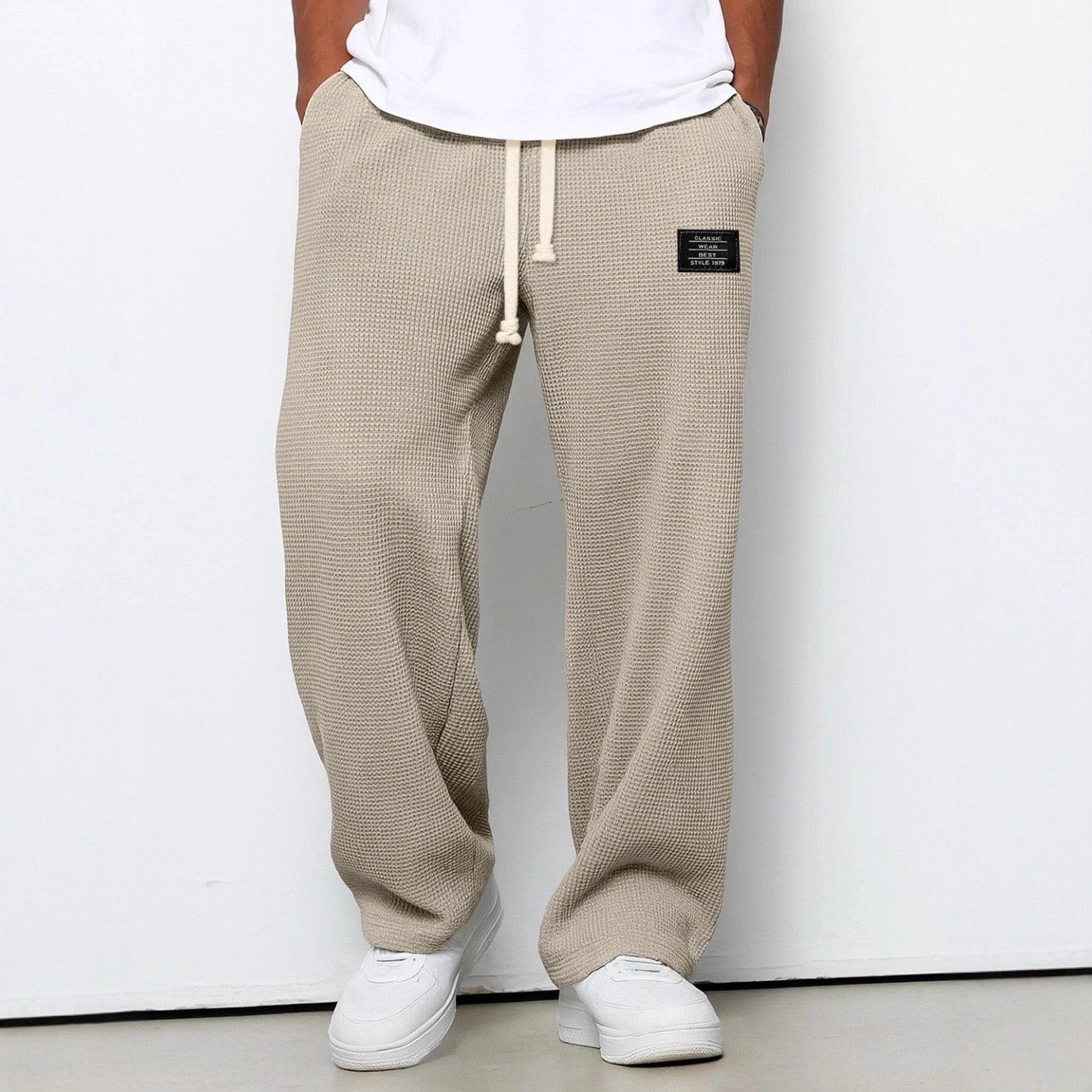 Image of Oscar | Heren Loose Fit Sweatpants met Trekkoord