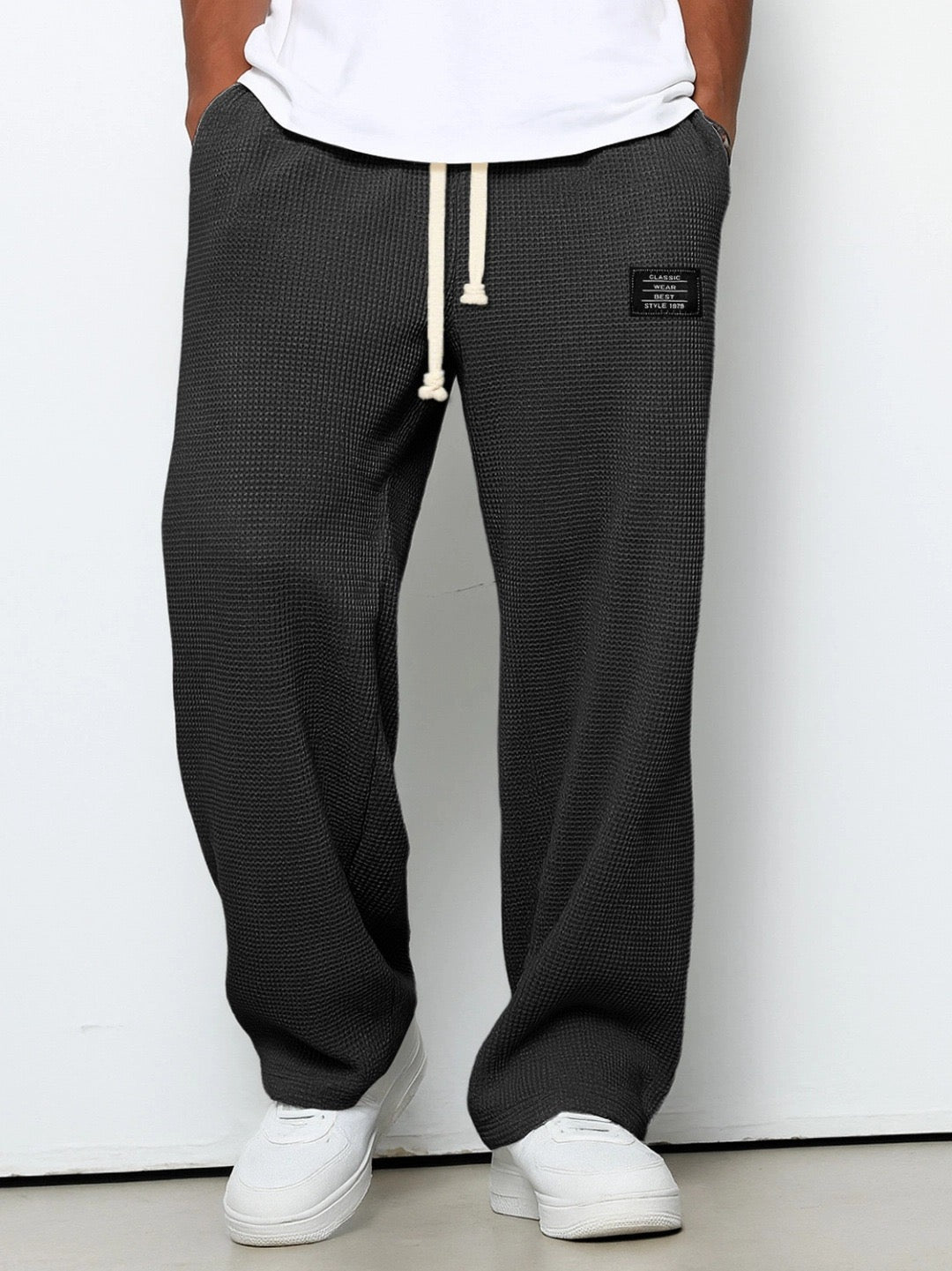Image of Oscar | Heren Loose Fit Sweatpants met Trekkoord