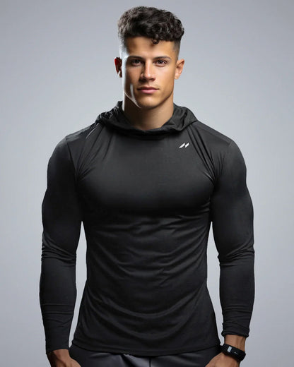 Performance baselayer hoodie voor heren