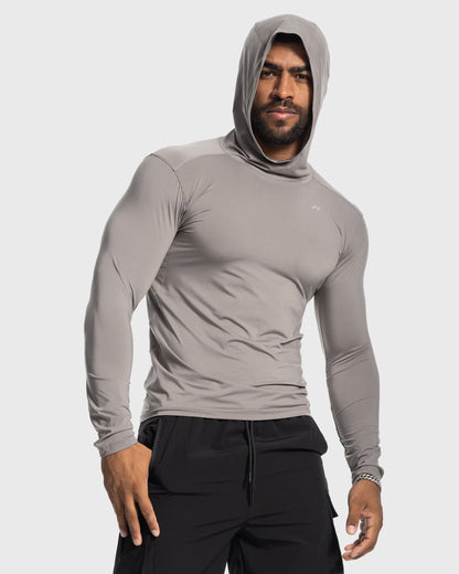 Performance baselayer hoodie voor heren