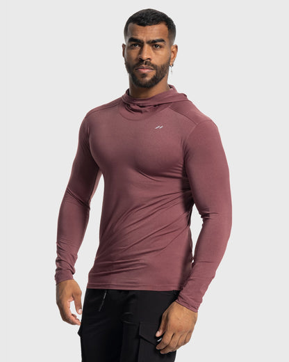 Performance baselayer hoodie voor heren