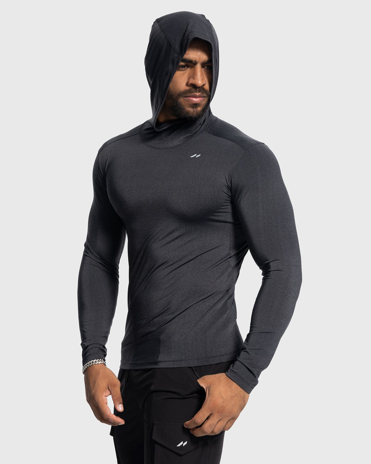 Performance baselayer hoodie voor heren