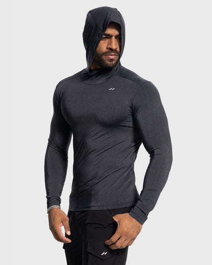 Performance baselayer hoodie voor heren