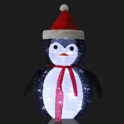 Pinguïn hoogte 70 cm - Opvouwbaar met timer