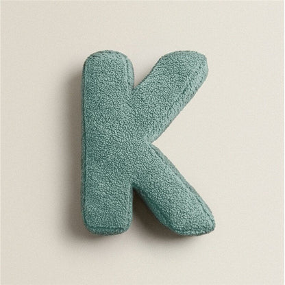 Pluche letterkussen - Zacht letterkussen voor slaapkamer en kinderkamer