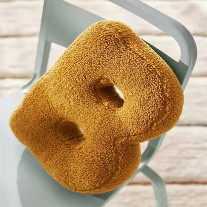 Pluche letterkussen - Zacht letterkussen voor slaapkamer en kinderkamer