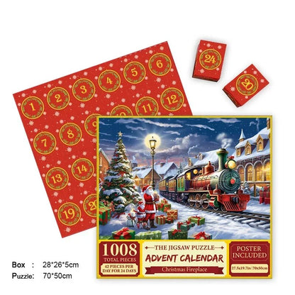 Puzzel-adventskalender - Elke dag een nieuwe verrassing
