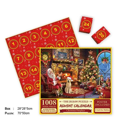 Puzzel-adventskalender - Elke dag een nieuwe verrassing