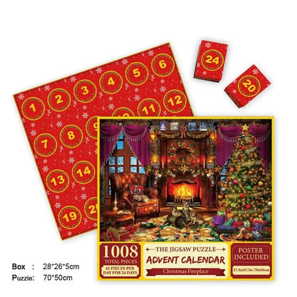 Puzzel-adventskalender - Elke dag een nieuwe verrassing