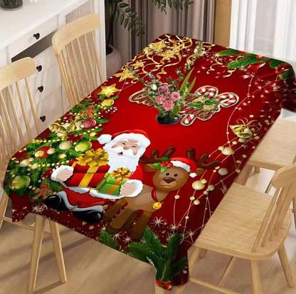 Rechthoekig kersttafelkleed