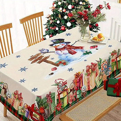 Rechthoekig kersttafelkleed