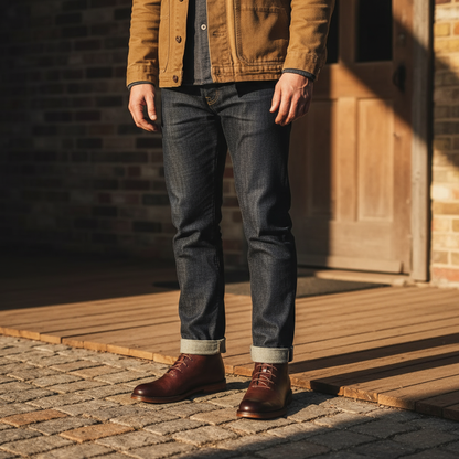 Image of Richard | Heren Veterschoenen Enkellaarsjes
