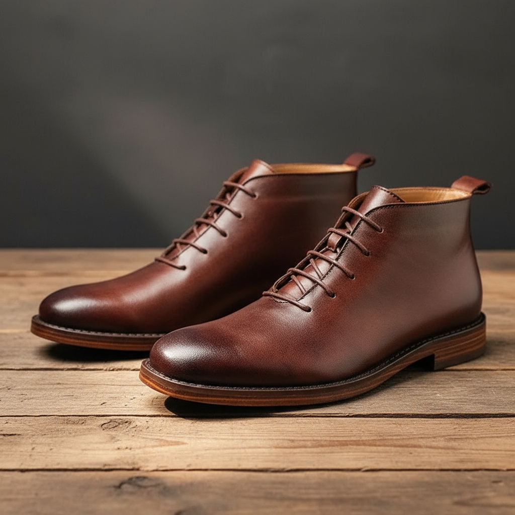 Image of Richard | Heren Veterschoenen Enkellaarsjes
