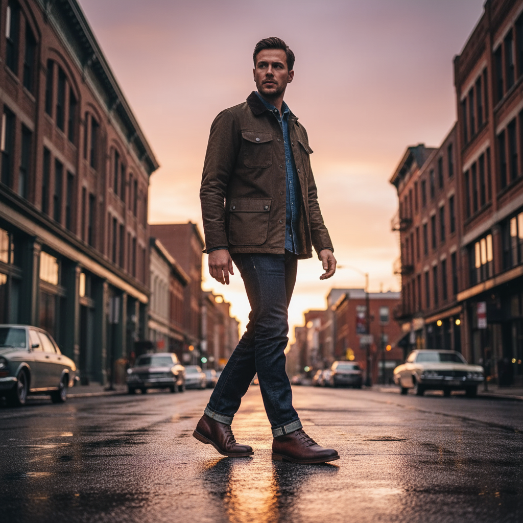 Image of Richard | Heren Veterschoenen Enkellaarsjes
