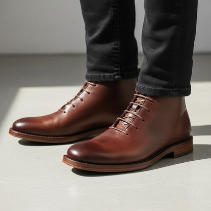 Image of Richard | Heren Veterschoenen Enkellaarsjes