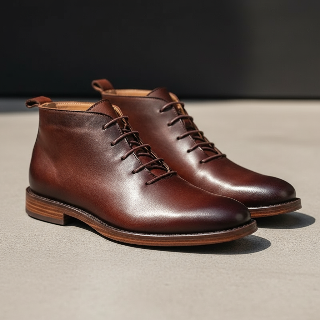 Image of Richard | Heren Veterschoenen Enkellaarsjes
