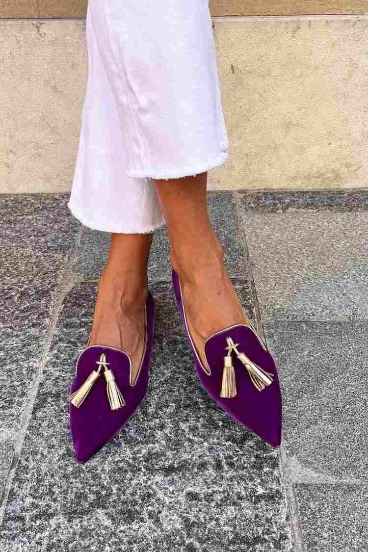 Image of Riet | Dames Pointed Toe Instaploafers