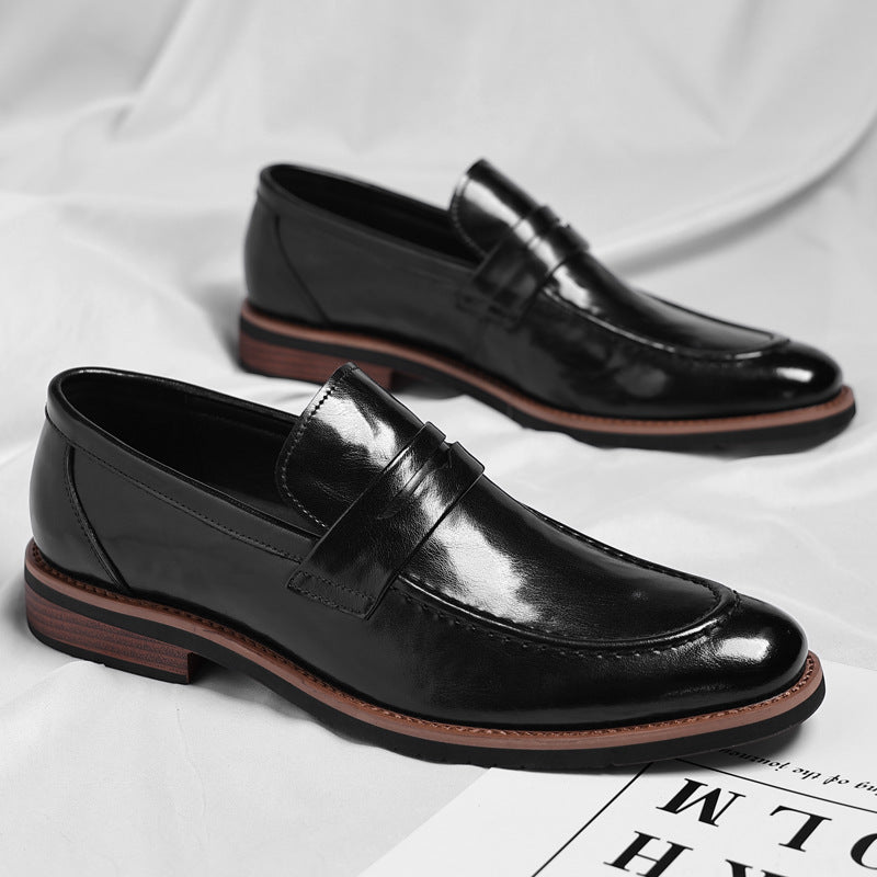 Image of Robbert | Heren Instap Leren Loafers