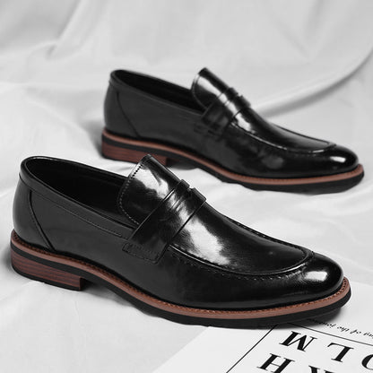 Image of Robbert | Heren Instap Leren Loafers