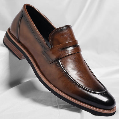 Image of Robbert | Heren Instap Leren Loafers