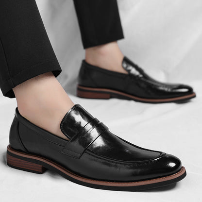 Image of Robbert | Heren Instap Leren Loafers