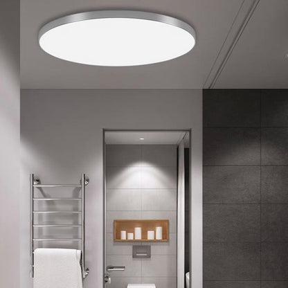Ronde led-plafondlamp met vlak profiel