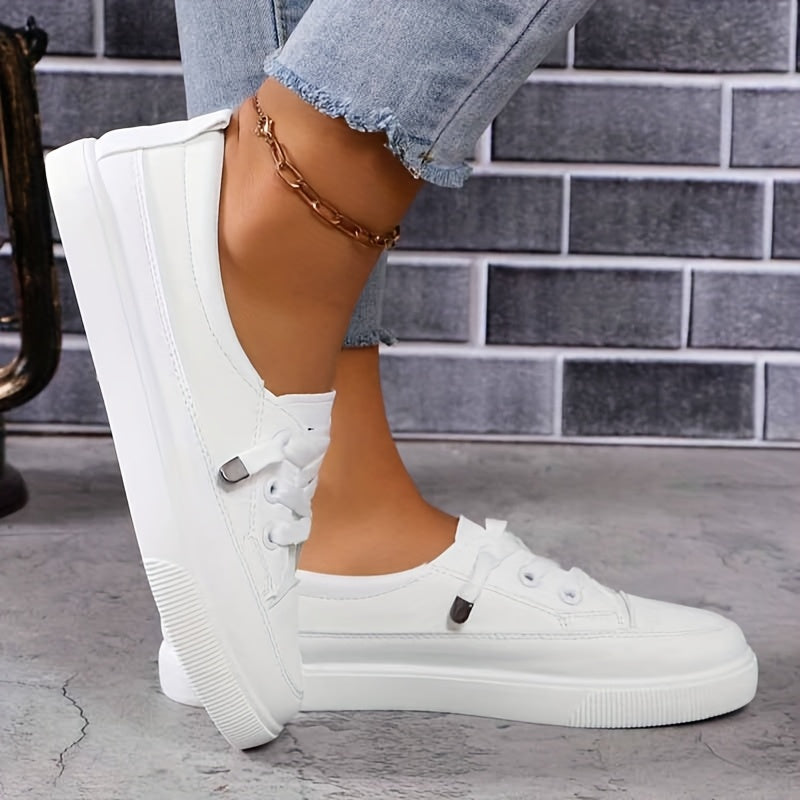 Image of Roos | Dames Veterschoenen Platform Sneakers
