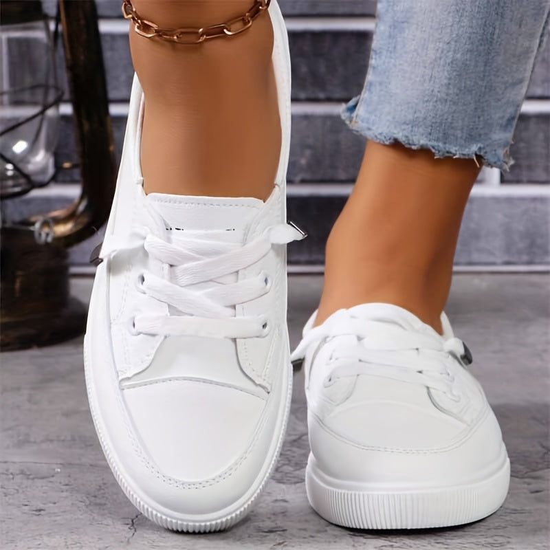 Image of Roos | Dames Veterschoenen Platform Sneakers