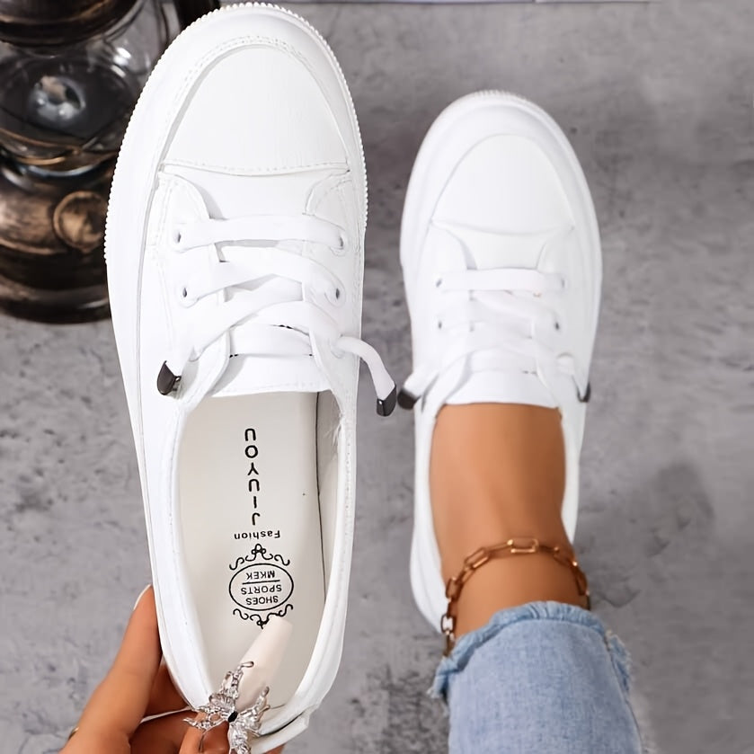 Image of Roos | Dames Veterschoenen Platform Sneakers