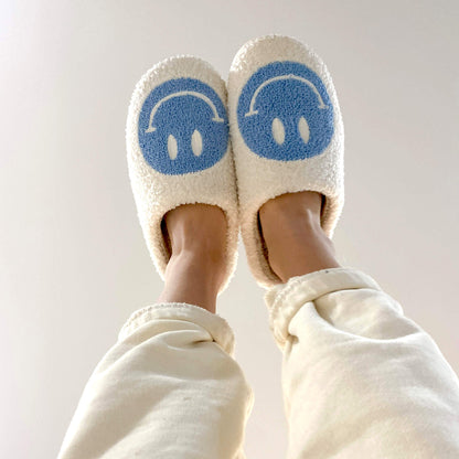 Smiley pantoffels