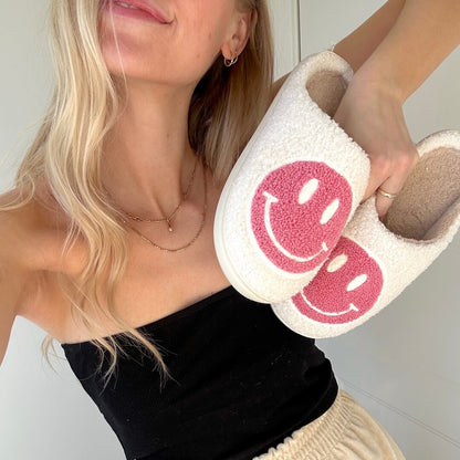 Smiley pantoffels