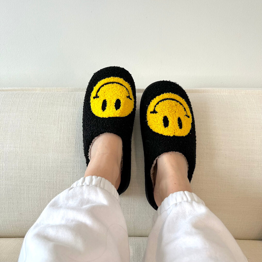 Smiley pantoffels