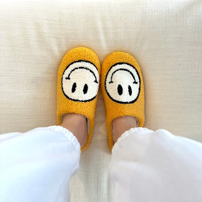 Smiley pantoffels