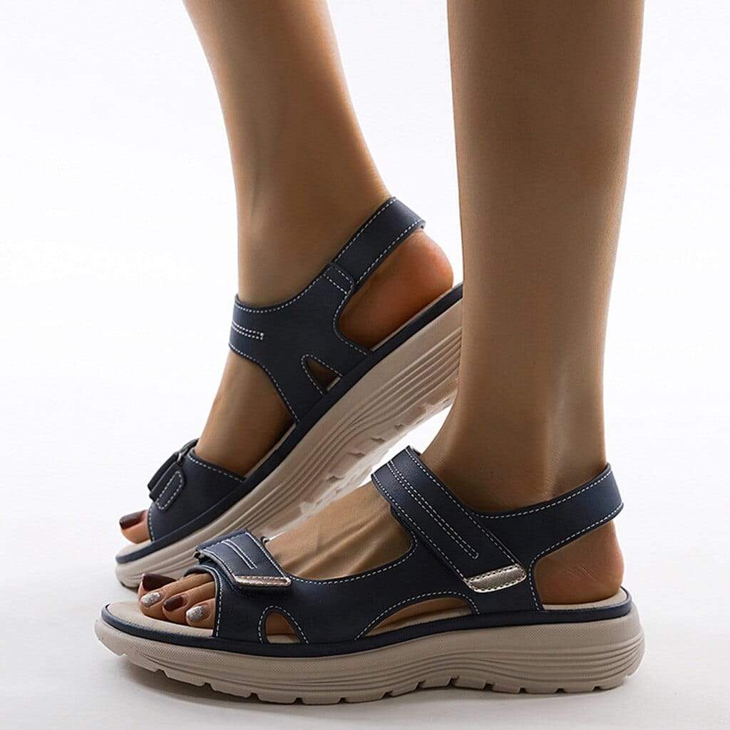Image of Sofie | Dames Sandalen met Plateauzool en Verstelbare Bandjes