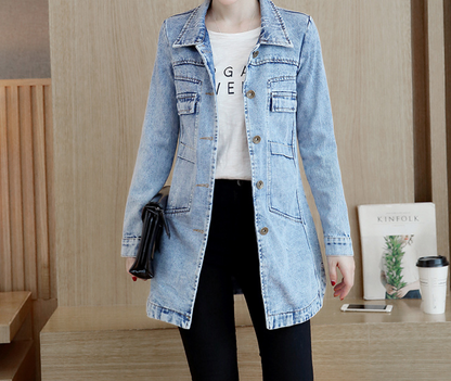 Spijkerjasje - Oversized, casual denim jack