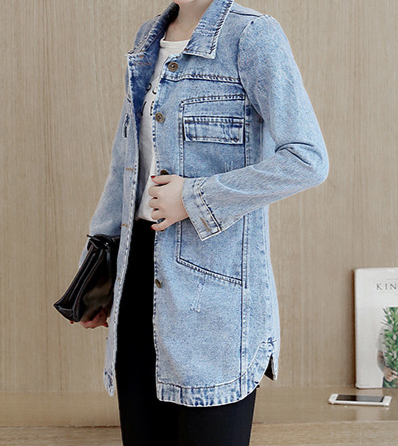 Spijkerjasje - Oversized, casual denim jack
