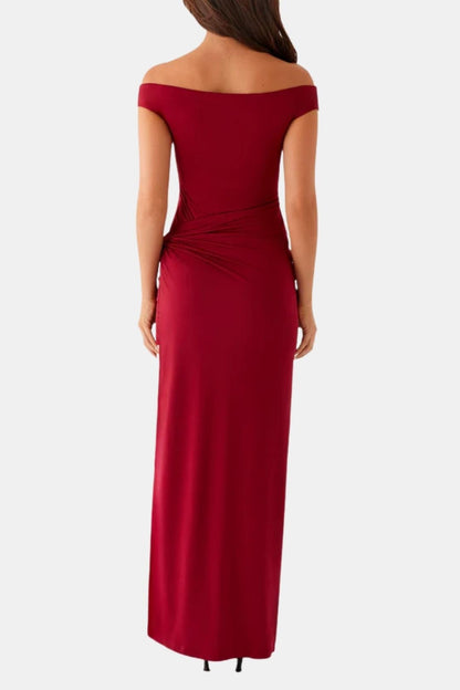 Image of Stephanie | Dames Off-Shoulder Maxi Jurk